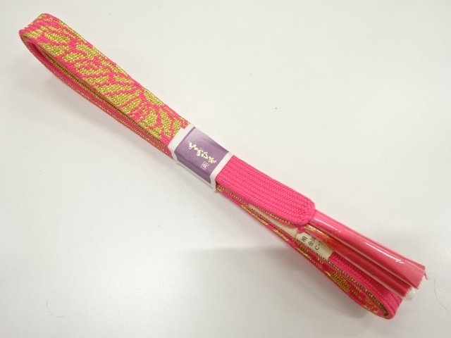 JAPANESE KIMONO / UNUSED HAND-TIED OBIJIME